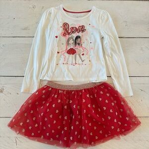 Girls Valentine Outfit